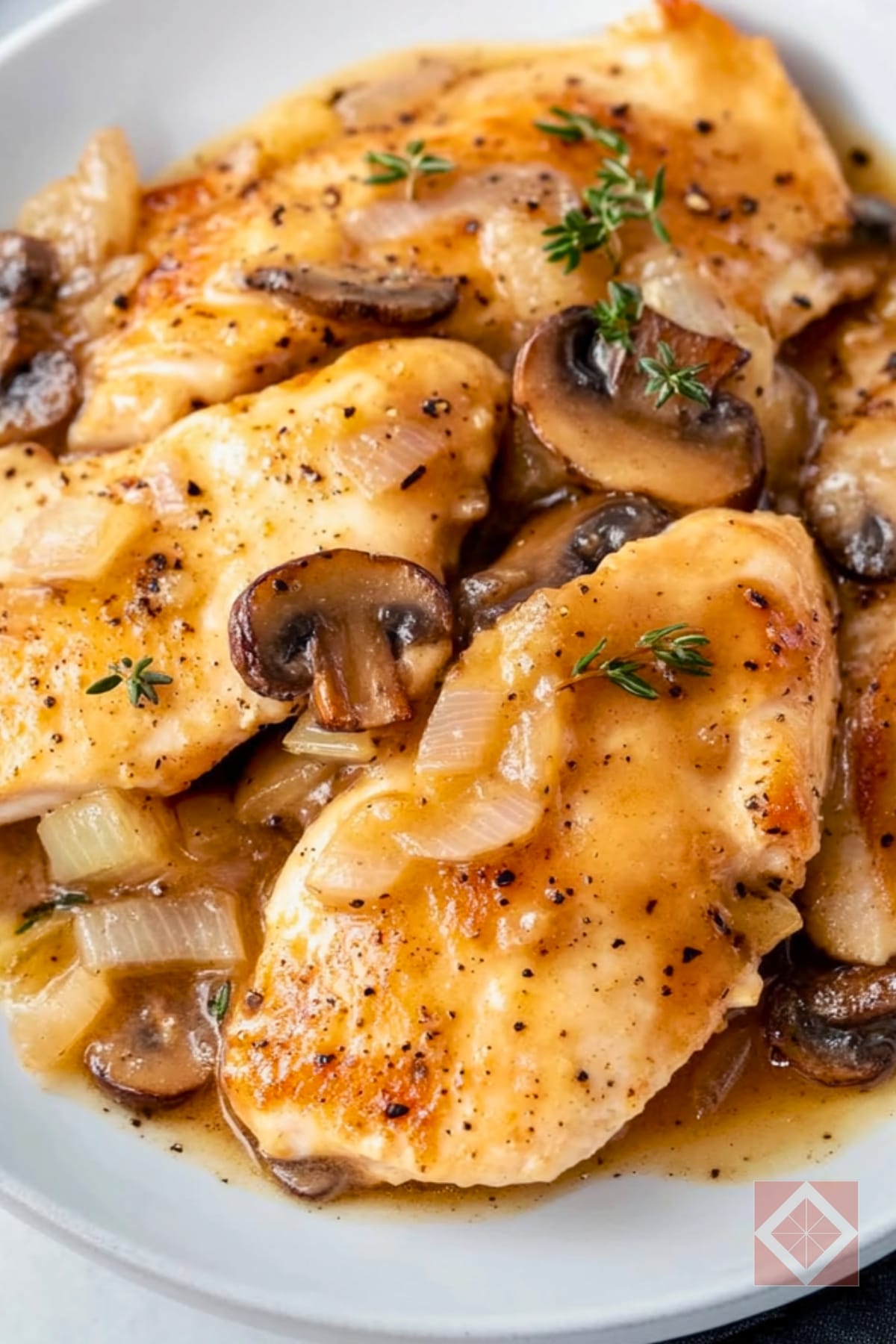 Savory Chicken Marsala with a Perfect Sauce in the Instant Pot 4 Savory Chicken Marsala with a Perfect Sauce in the Instant Pot - Chicken Marsala pin 2 midia