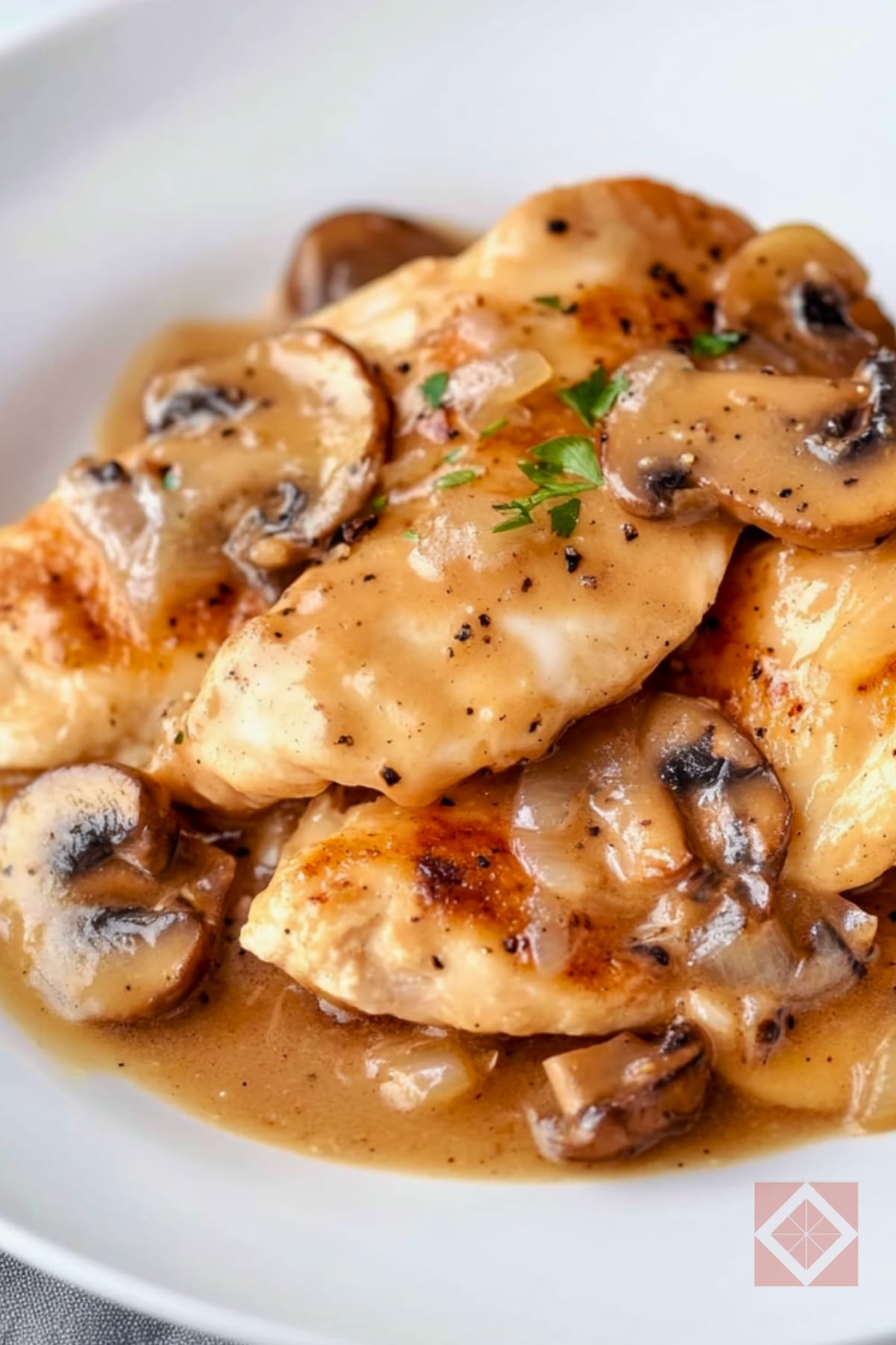 Savory Chicken Marsala with a Perfect Sauce in the Instant Pot 5 Savory Chicken Marsala with a Perfect Sauce in the Instant Pot - Chicken Marsala pin 3 midia