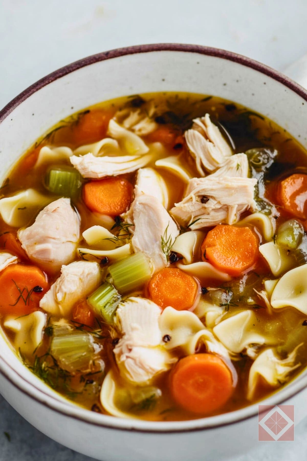 Comfort in a Bowl: Instant Pot Chicken Noodle Soup 3 Comfort in a Bowl: Instant Pot Chicken Noodle Soup - Chicken Noodle Soup pin 1 midia