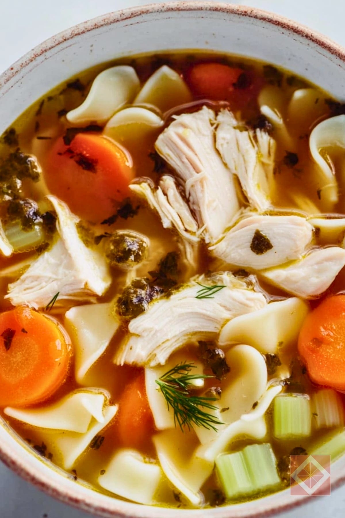Comfort in a Bowl: Instant Pot Chicken Noodle Soup 5 Comfort in a Bowl: Instant Pot Chicken Noodle Soup - Chicken Noodle Soup pin 2 midia