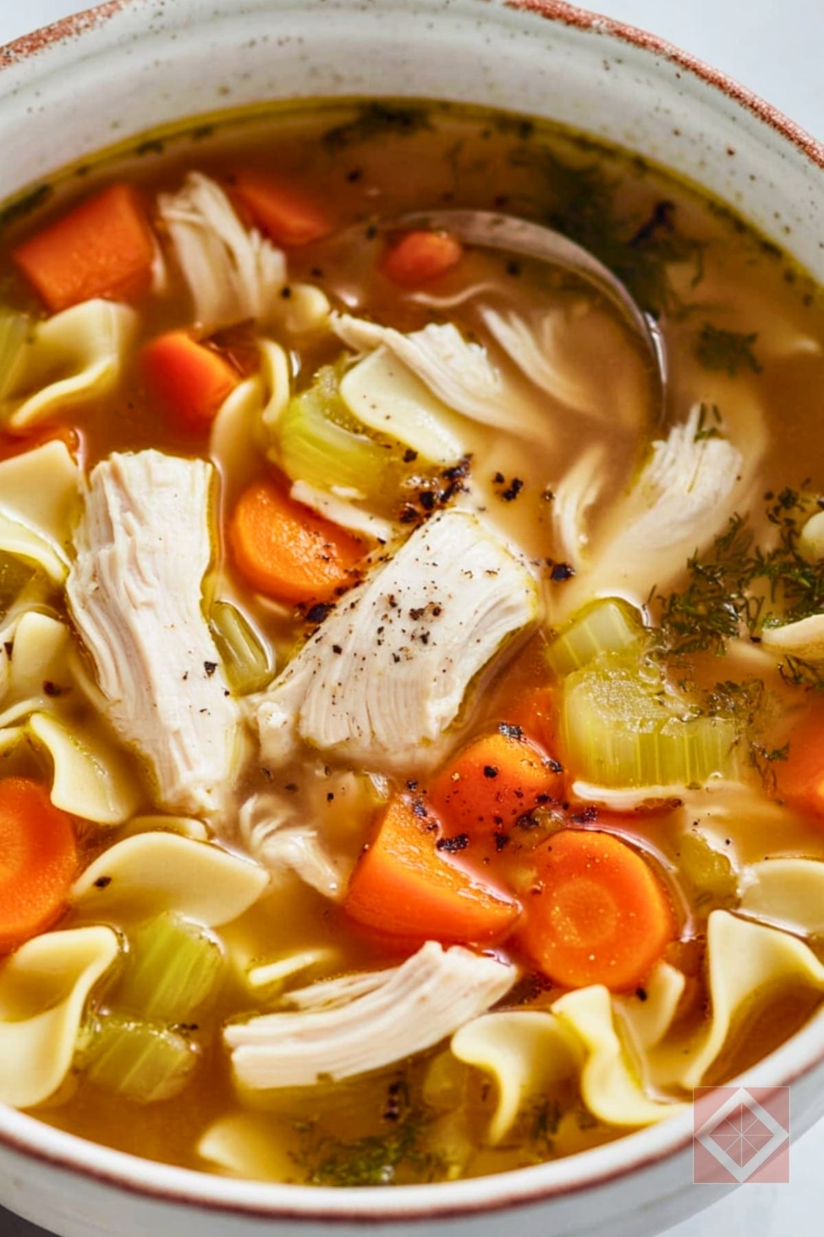 Comfort in a Bowl: Instant Pot Chicken Noodle Soup 6 Comfort in a Bowl: Instant Pot Chicken Noodle Soup - Chicken Noodle Soup pin 3 midia