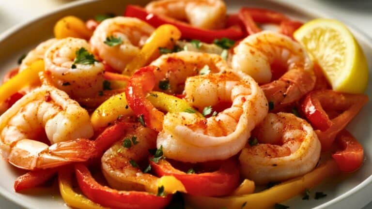 Fast & Flavorful Chili Lime Shrimp Stir-Fry 4 Fast & Flavorful Chili Lime Shrimp Stir-Fry - Chili Lime Shrimp with Sauteed Peppers midia