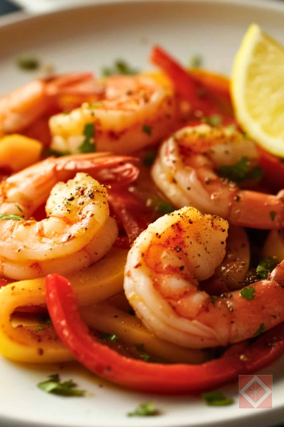 Fast & Flavorful Chili Lime Shrimp Stir-Fry 3 Fast & Flavorful Chili Lime Shrimp Stir-Fry - Chili Lime Shrimp with Sauteed Peppers pin 1 midia