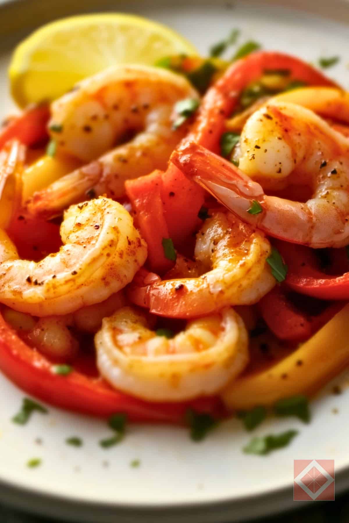 Fast & Flavorful Chili Lime Shrimp Stir-Fry 4 Fast & Flavorful Chili Lime Shrimp Stir-Fry - Chili Lime Shrimp with Sauteed Peppers pin 2 midia