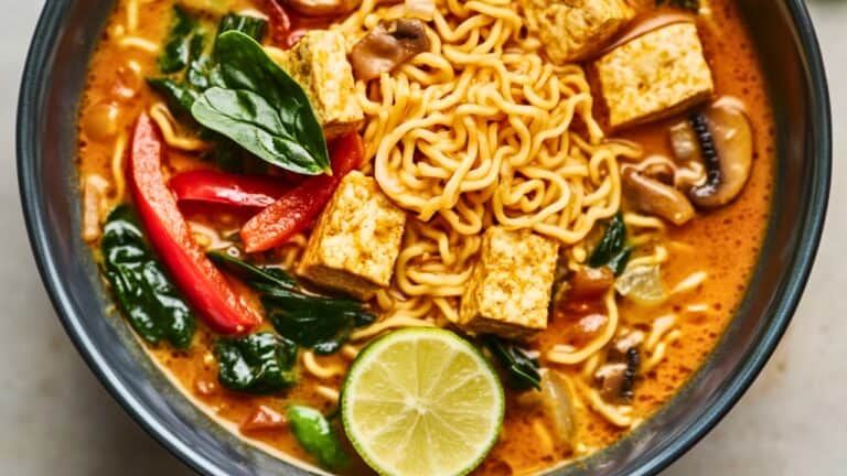 Bold & Flavorful 15 Min Coconut Curry Ramen Made Easy 5 Bold & Flavorful 15 Min Coconut Curry Ramen Made Easy - Coconut Curry Ramen Veggie Noodle Soup midia