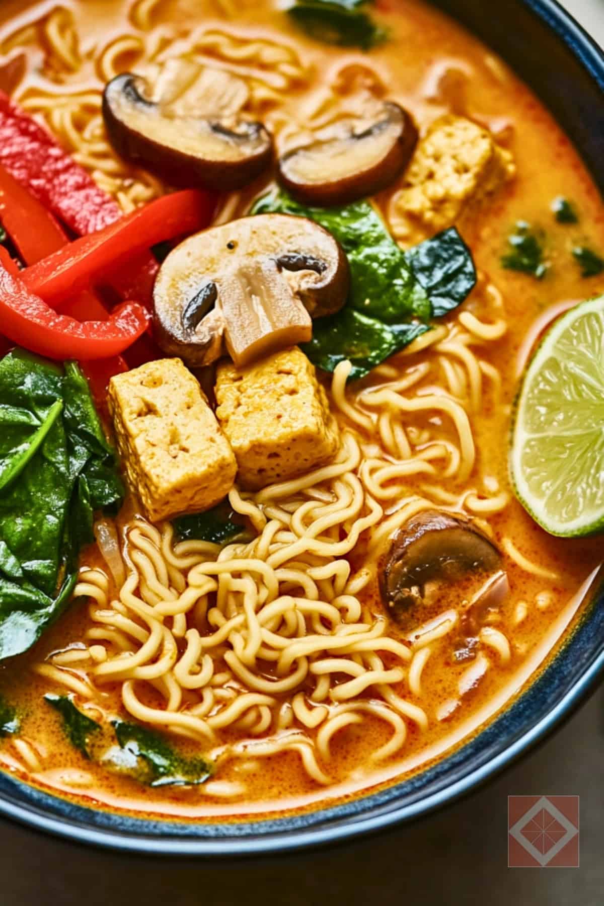Bold & Flavorful 15 Min Coconut Curry Ramen Made Easy 3 Bold & Flavorful 15 Min Coconut Curry Ramen Made Easy - Coconut Curry Ramen Veggie Noodle Soup pin 2 midia 1