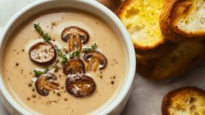 Rich & Creamy Instant Pot Mushroom Soup Recipe 1 Rich & Creamy Instant Pot Mushroom Soup Recipe - Cream of Mushroom Soup midia