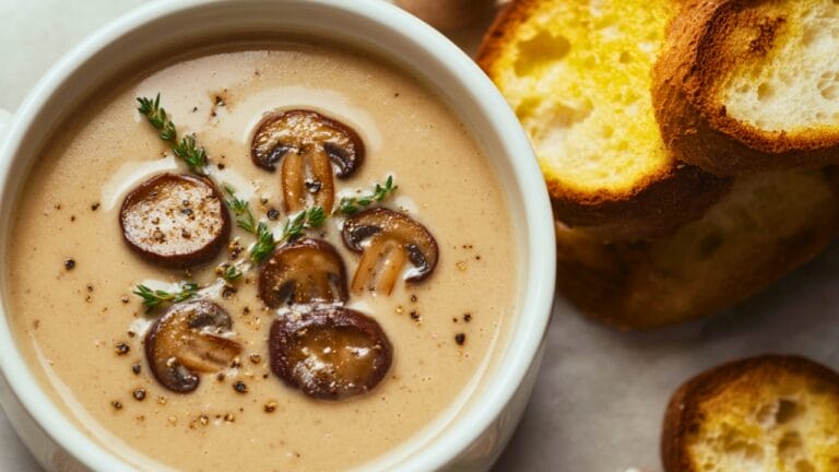 Rich & Creamy Instant Pot Mushroom Soup Recipe 8 Rich & Creamy Instant Pot Mushroom Soup Recipe - Cream of Mushroom Soup midia