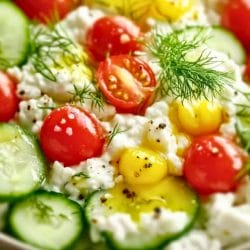 5-Minute High-Protein Cucumber & Cottage Cheese Bowl 5 5-Minute High-Protein Cucumber & Cottage Cheese Bowl - Cucumber Cottage Cheese midia