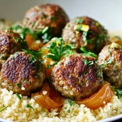 Easy Lamb Meatballs with Couscous & Pickled Onions for Two In the Instant Pot 4 Easy Lamb Meatballs with Couscous & Pickled Onions for Two In the Instant Pot - Easy Lamb Meatballs with Couscous and Pickled Onions midia