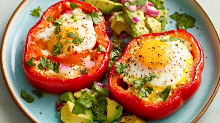 Egg in a Pepper Hole: A Light & Nutritious Breakfast Perfect for DASH Diet 8 Egg in a Pepper Hole: A Light & Nutritious Breakfast Perfect for DASH Diet - Egg in a Pepper Hole midia