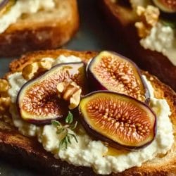 Creamy Ricotta & Fig Toast for the Dash Diet 5 Creamy Ricotta & Fig Toast for the Dash Diet - Fig and Ricotta Toast with Walnuts and Honey midia