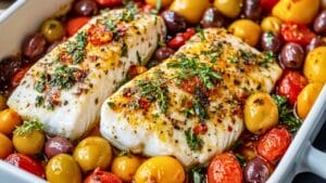 Flavor-Packed Mediterranean Baked Fish Recipe for Dinner 1 Flavor-Packed Mediterranean Baked Fish Recipe for Dinner - Flavor Packed Mediterranean Baked Fish midia