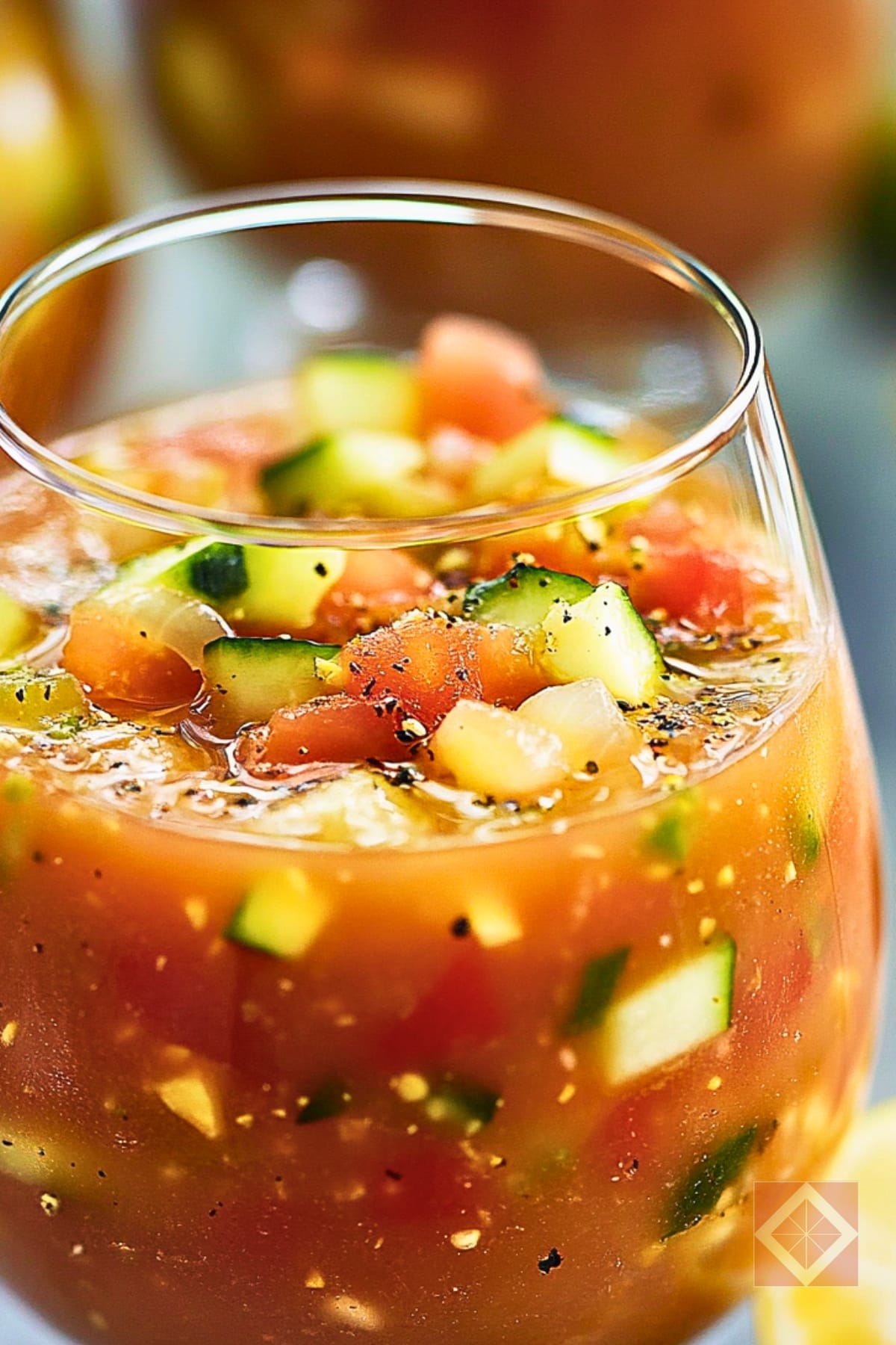 Flavor-Packed Vegetable Gazpacho Soup Recipe Made Easy 3 Flavor-Packed Vegetable Gazpacho Soup Recipe Made Easy - Flavor Packed Vegetable Gazpacho Soup pin 1 midia