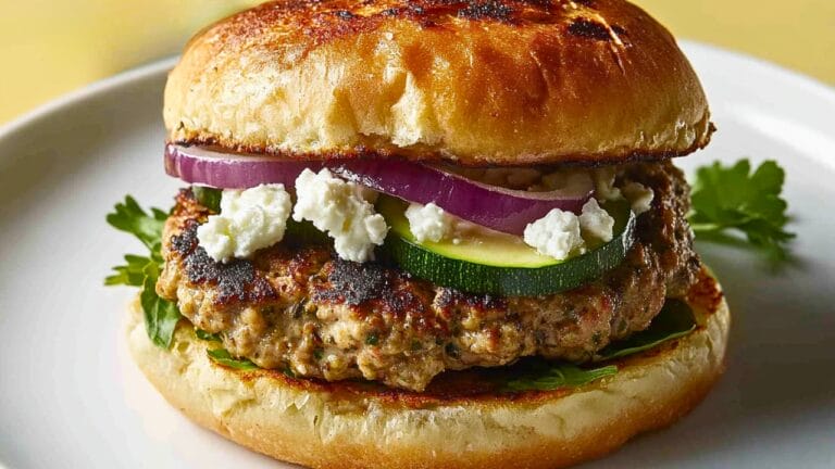 Juicy Greek Turkey Burger That Fits the DASH Diet 5 Juicy Greek Turkey Burger That Fits the DASH Diet - Greek Turkey Burger midia