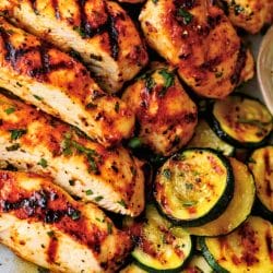 Harissa-Grilled Chicken & Zucchini That's Easy & Delicious in 15 Minutes 6 Harissa-Grilled Chicken & Zucchini That's Easy & Delicious in 15 Minutes - Grilled Lemon Harissa Chicken Zucchini midia