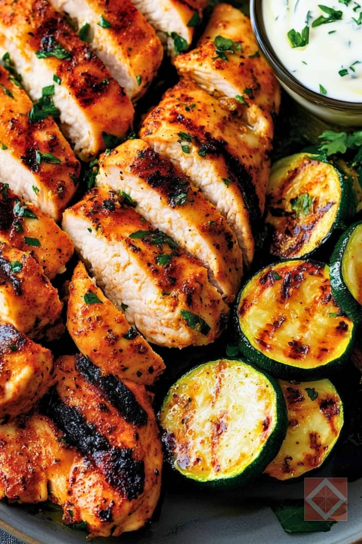13 Quick Dinner Recipes You Can Make in 15 Minutes 6 13 Quick Dinner Recipes You Can Make in 15 Minutes - Grilled Lemon Harissa Chicken Zucchini pin 1 midia 1