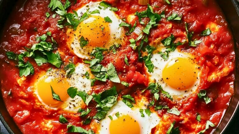 DASH Diet-Friendly Harissa Shakshuka 9 DASH Diet-Friendly Harissa Shakshuka - Harissa Shakshuka midia