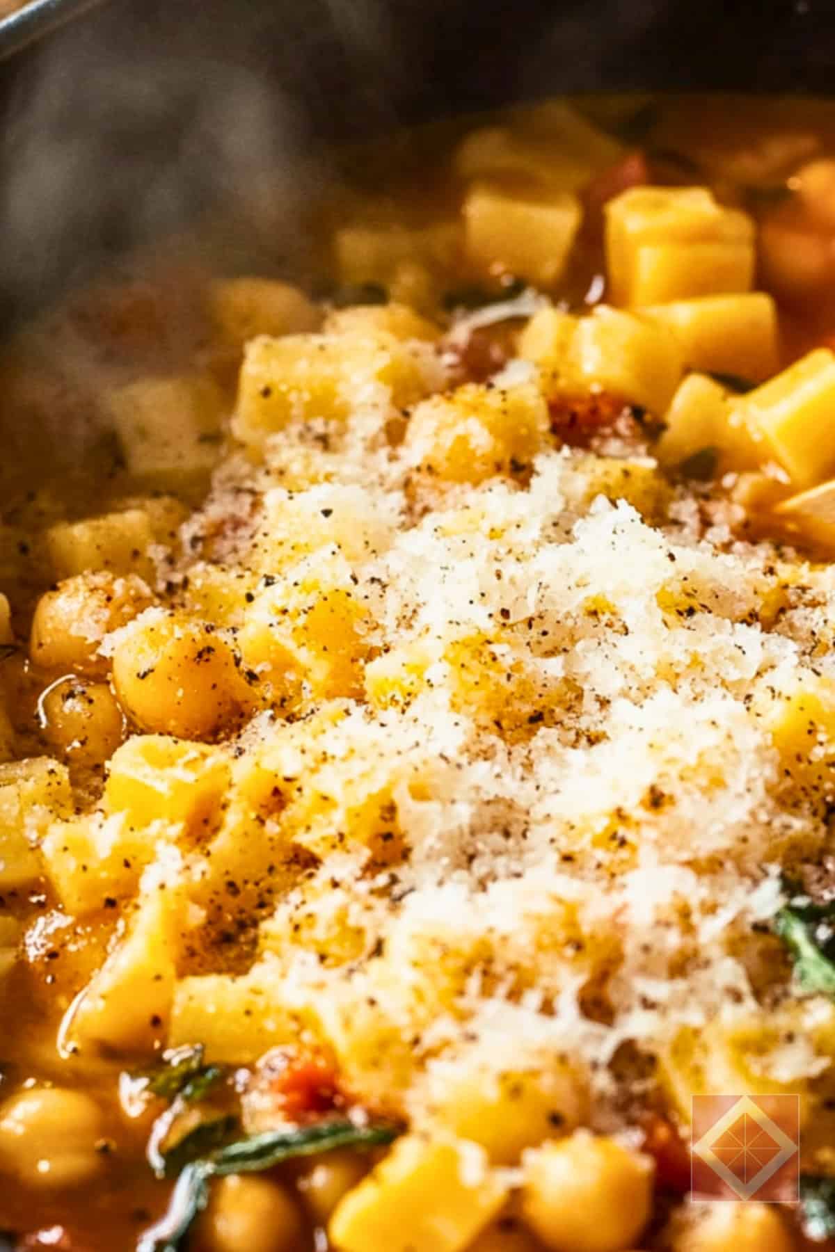 Hearty Vegan Pasta Recipe with High-Protein Chickpeas 4 Hearty Vegan Pasta Recipe with High-Protein Chickpeas - Hearty Vegan Pasta Recipe with High Protein Chickpeas pin 2 midia