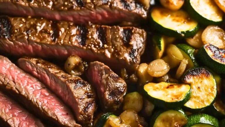 Easy Hibachi-Style Steaks with Zucchini & Shiitakes One-Pot Recipe 5 Easy Hibachi-Style Steaks with Zucchini & Shiitakes One-Pot Recipe - Hibachi Style Steaks with Zucchini and Shiitakes midia