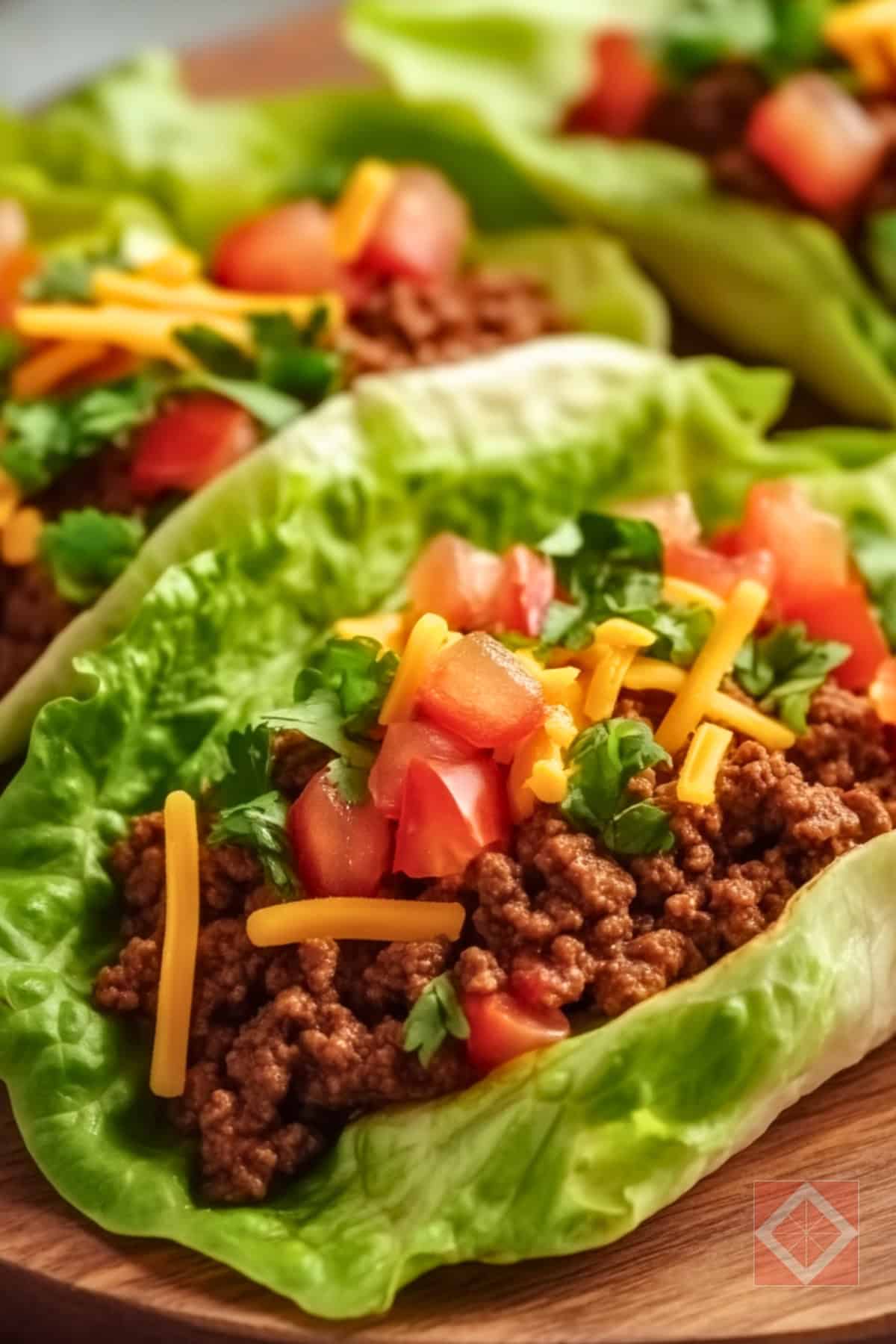 Quick & Easy High-Protein Tacos for a Healthy Meal 4 Quick & Easy High-Protein Tacos for a Healthy Meal - High Protein Beef Tacos Lettuce Wraps pin 2 midia