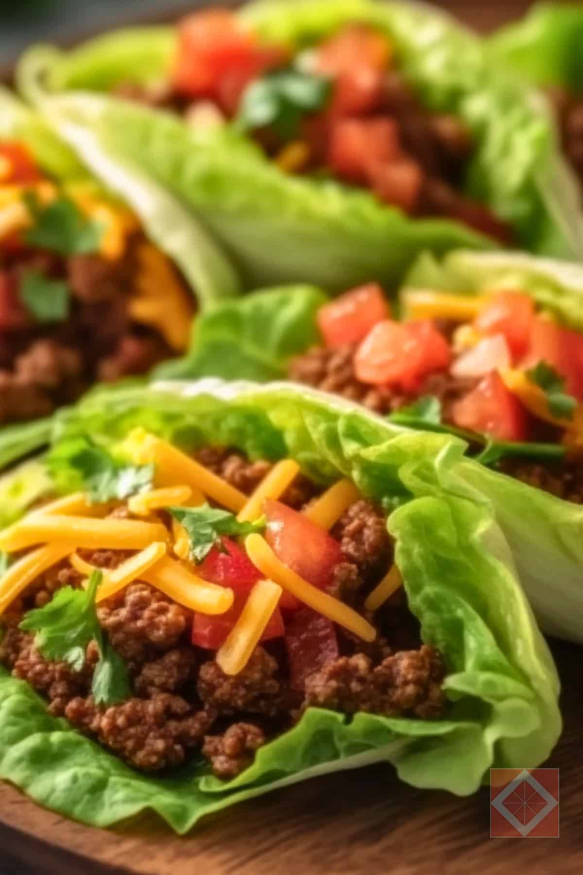Quick & Easy High-Protein Tacos for a Healthy Meal 5 Quick & Easy High-Protein Tacos for a Healthy Meal - High Protein Beef Tacos Lettuce Wraps pin 3 midia