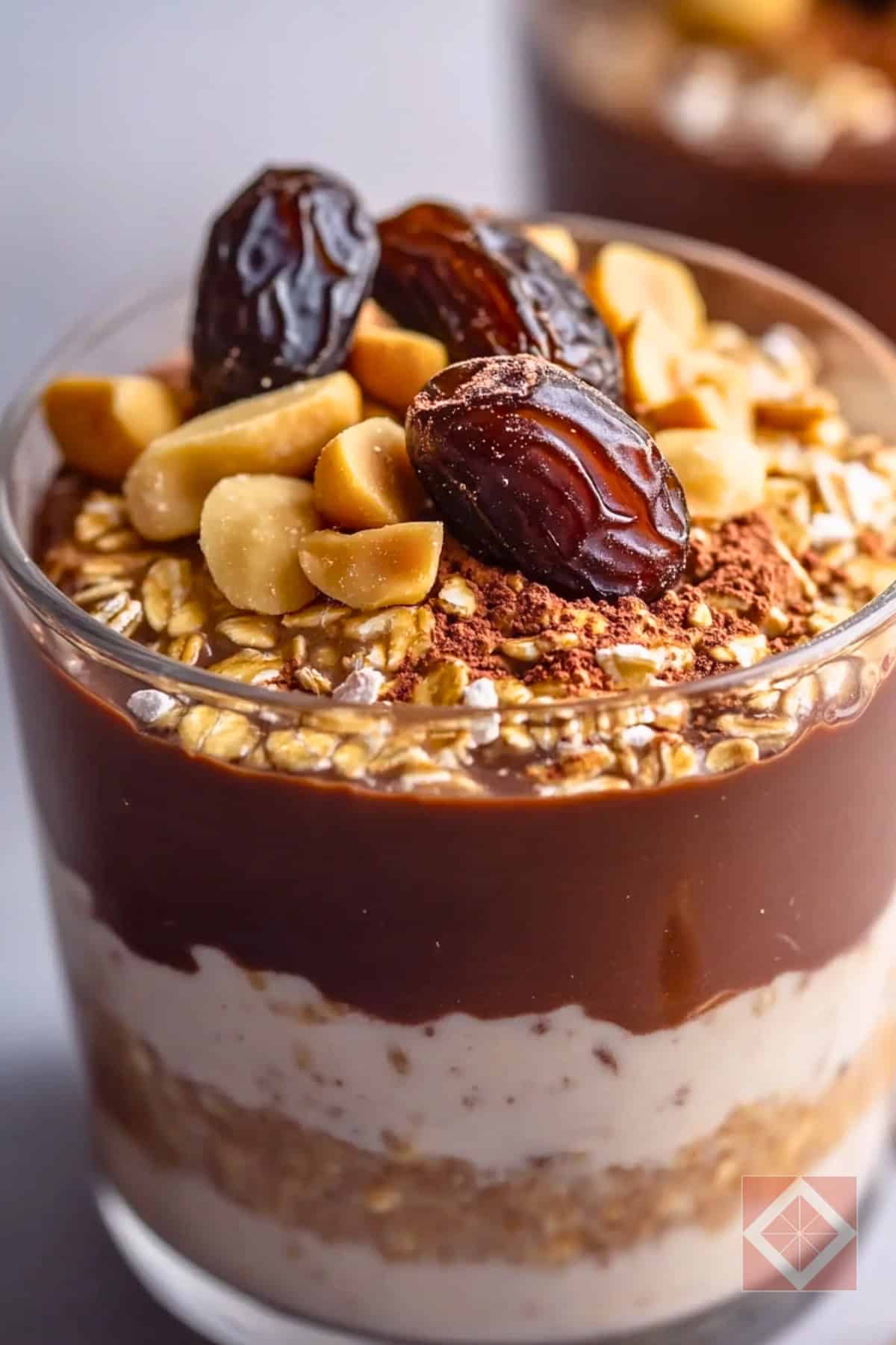 High-Protein Vegan Overnight Oats That Taste Like a Candy Bar 3 High-Protein Vegan Overnight Oats That Taste Like a Candy Bar - High Protein Vegan Overnight Oats pin 1 midia