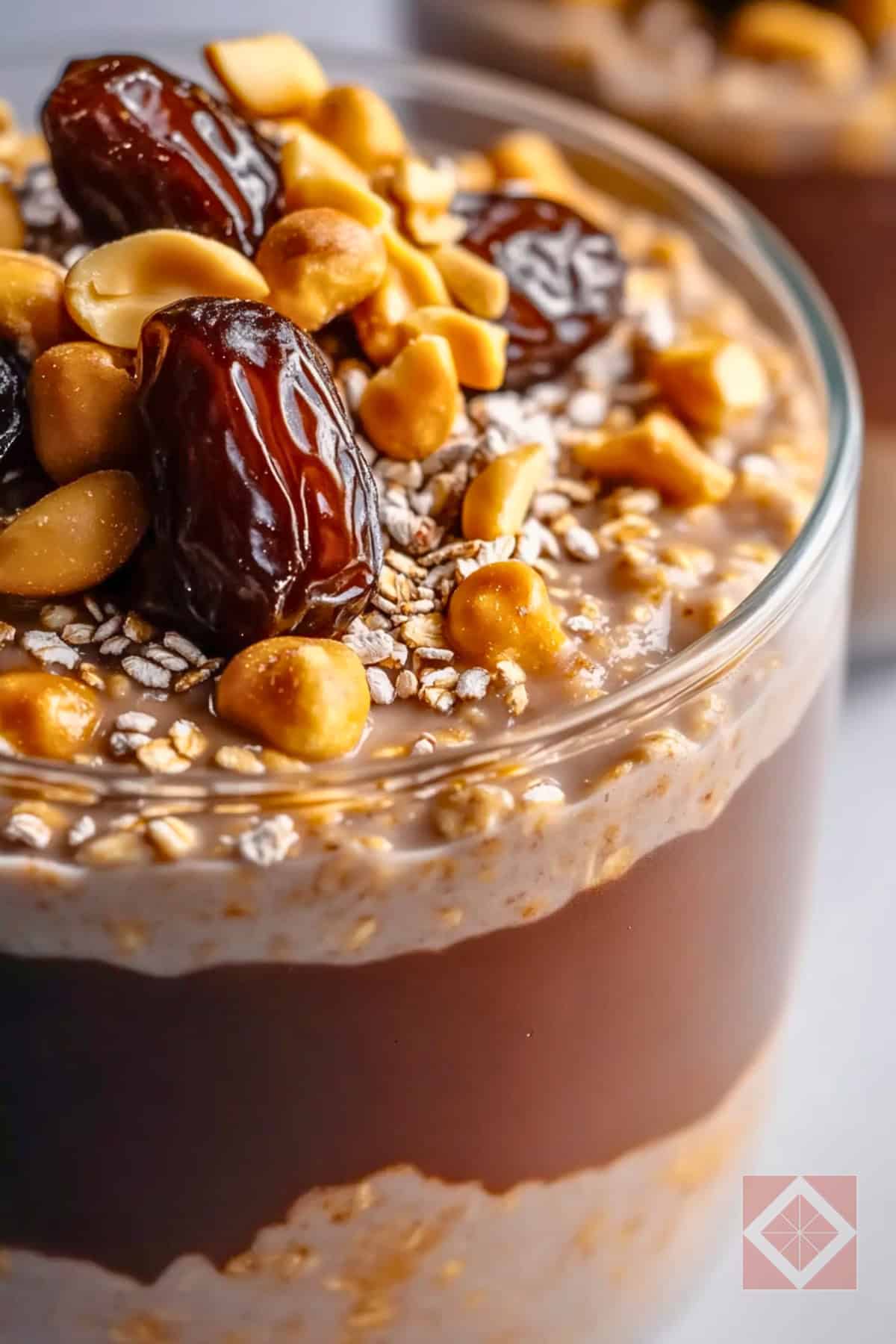 High-Protein Vegan Overnight Oats That Taste Like a Candy Bar 4 High-Protein Vegan Overnight Oats That Taste Like a Candy Bar - High Protein Vegan Overnight Oats pin 2 midia