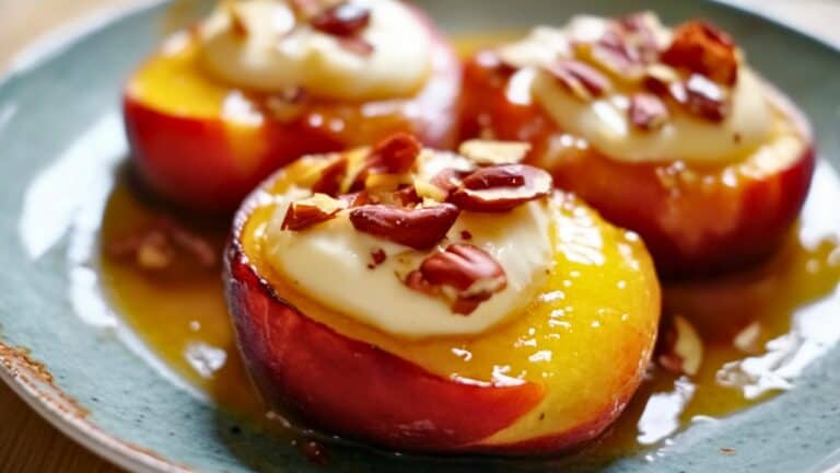 Best Honey-Glazed Roasted Peaches One-Pot Recipe for Summer Treats - Honey Glazed Roasted Peaches midia