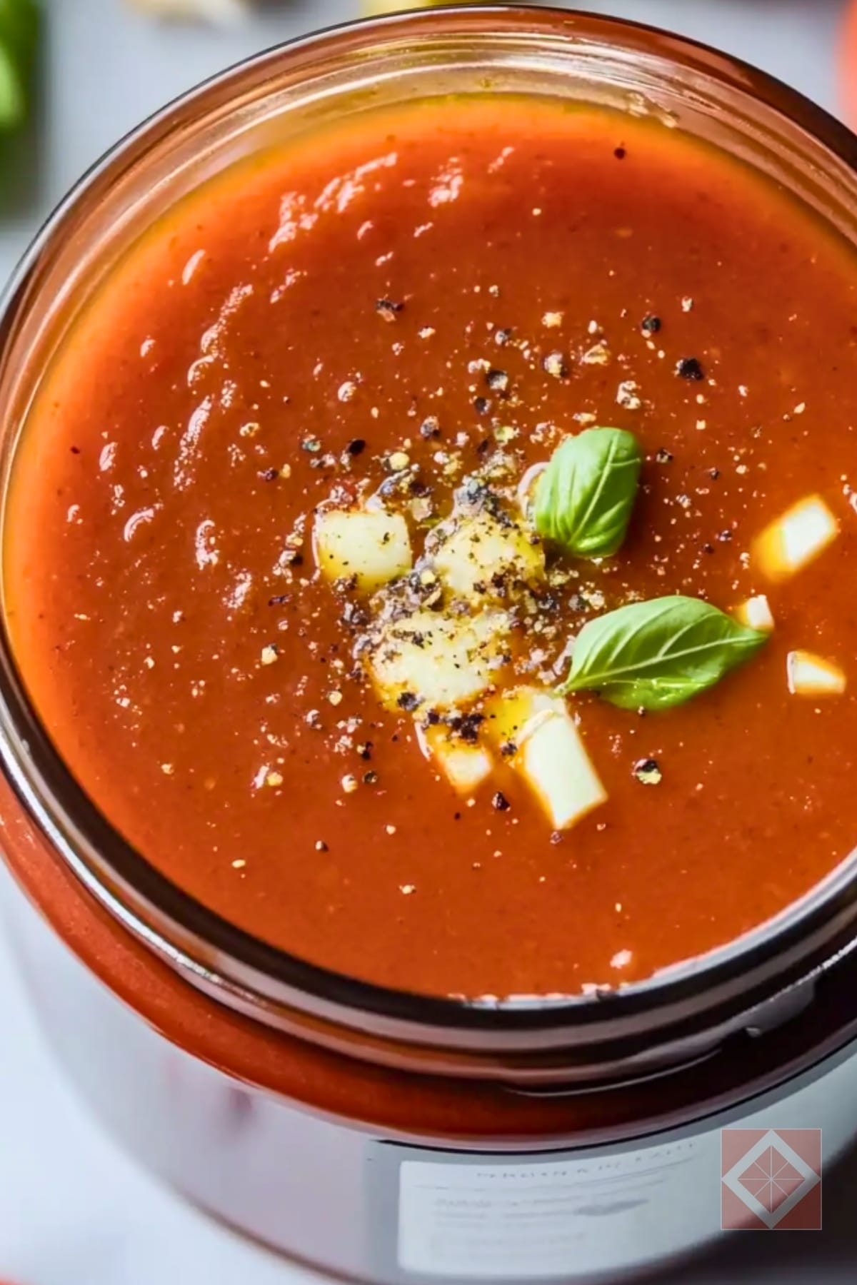 The Best Instant Pot Recipe for Garlic Marinara 6 The Best Instant Pot Recipe for Garlic Marinara - Instant Pot Garlic Marinara Sauce pin 3 midia