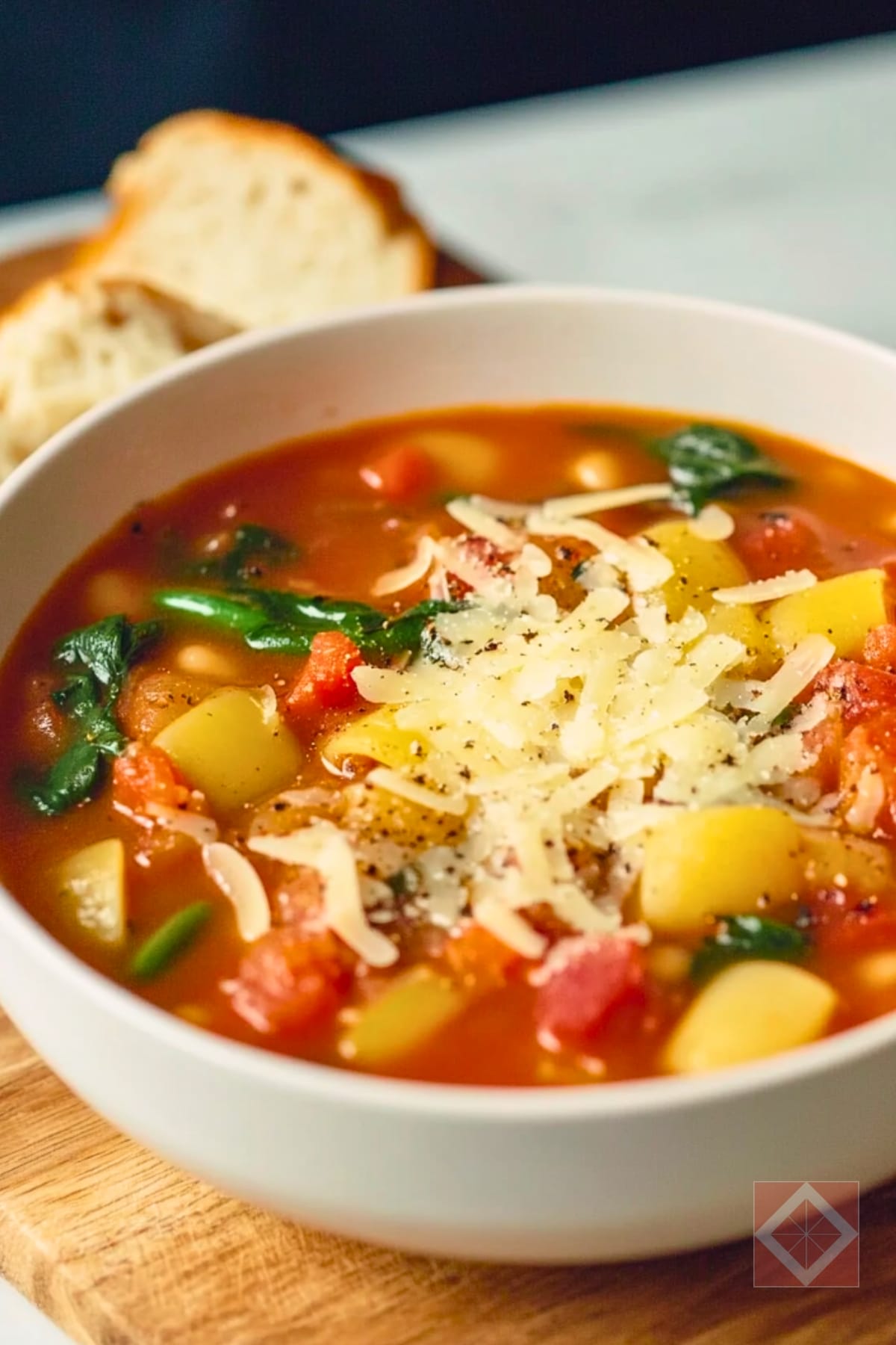 Healthy Instant Minestrone for Busy Nights 4 Healthy Instant Minestrone for Busy Nights - Instant Pot Minestrone pin 3 midia