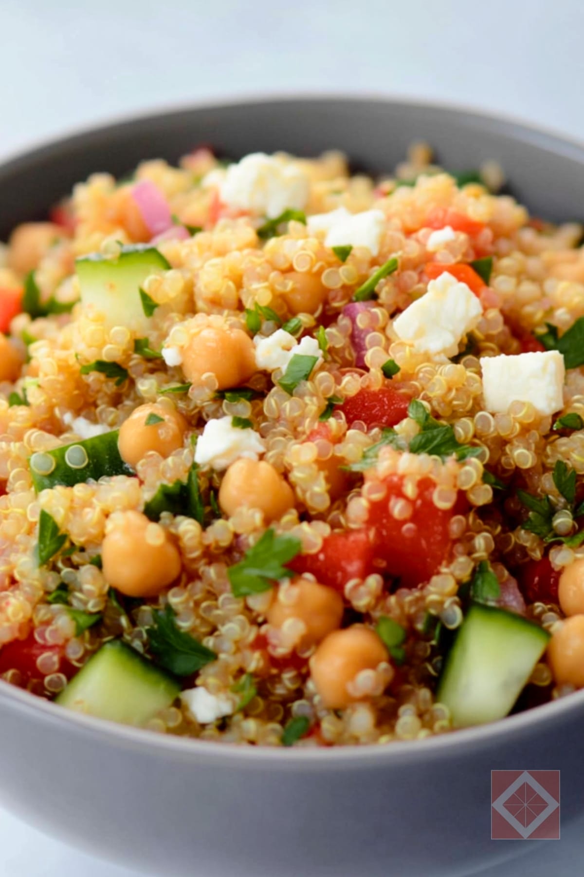 Quick & Healthy Quinoa Salad in the Instant Pot 3 Quick & Healthy Quinoa Salad in the Instant Pot - Instant Pot Quinoa Salad pin 1 midia