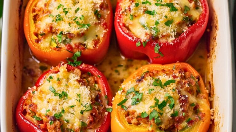 Best Italian Stuffed Bell Peppers One-Pot Recipe for Meal Prep 10 Best Italian Stuffed Bell Peppers One-Pot Recipe for Meal Prep - Italian Stuffed Bell Peppers One Pot midia