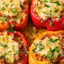 Best Italian Stuffed Bell Peppers One-Pot Recipe for Meal Prep 4 Best Italian Stuffed Bell Peppers One-Pot Recipe for Meal Prep - Italian Stuffed Bell Peppers One Pot midia