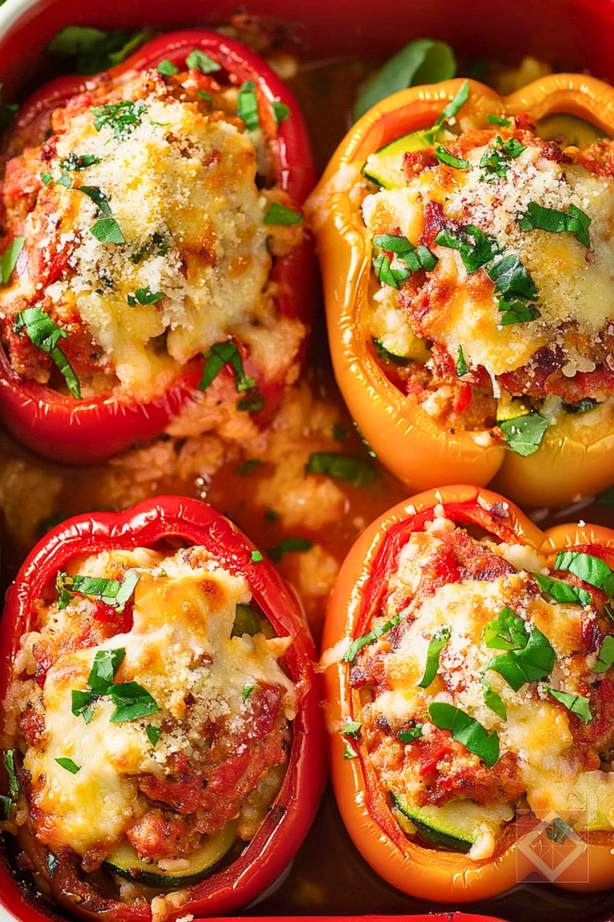 Best Italian Stuffed Bell Peppers One-Pot Recipe for Meal Prep 2 Best Italian Stuffed Bell Peppers One-Pot Recipe for Meal Prep - Italian Stuffed Bell Peppers One Pot pin 1 midia
