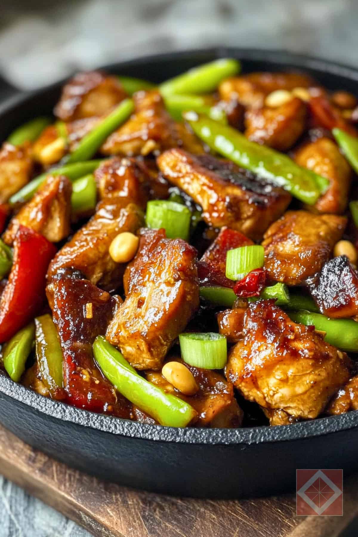 Keto Kung Pao Chicken That Actually Tastes Like Takeout 4 Keto Kung Pao Chicken That Actually Tastes Like Takeout - Keto Kung Pao Chicken pin 2 midia