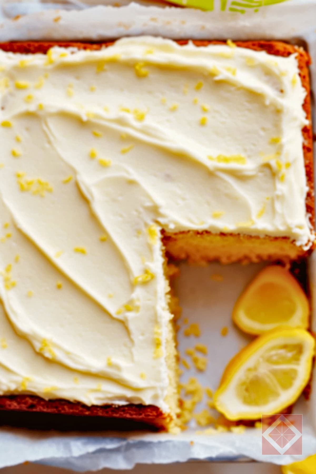 Bright & Zesty Lemon Cake with a Luscious Topping 3 Bright & Zesty Lemon Cake with a Luscious Topping - Lemon Cake pin 1 midia