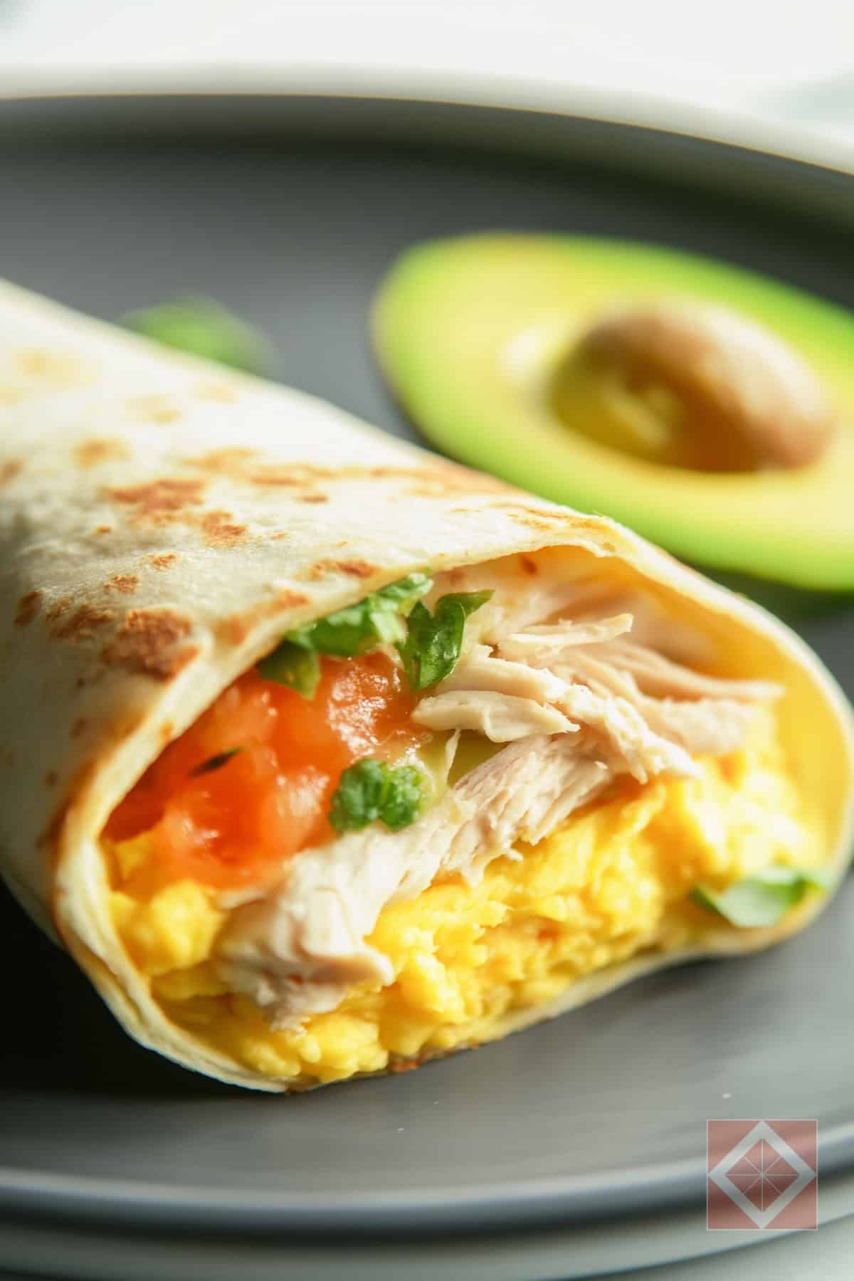 Quick & Easy Low-Carb Burrito for a Protein-Packed Meal 3 Quick & Easy Low-Carb Burrito for a Protein-Packed Meal - Low Carb Burrito pin 2 midia 1
