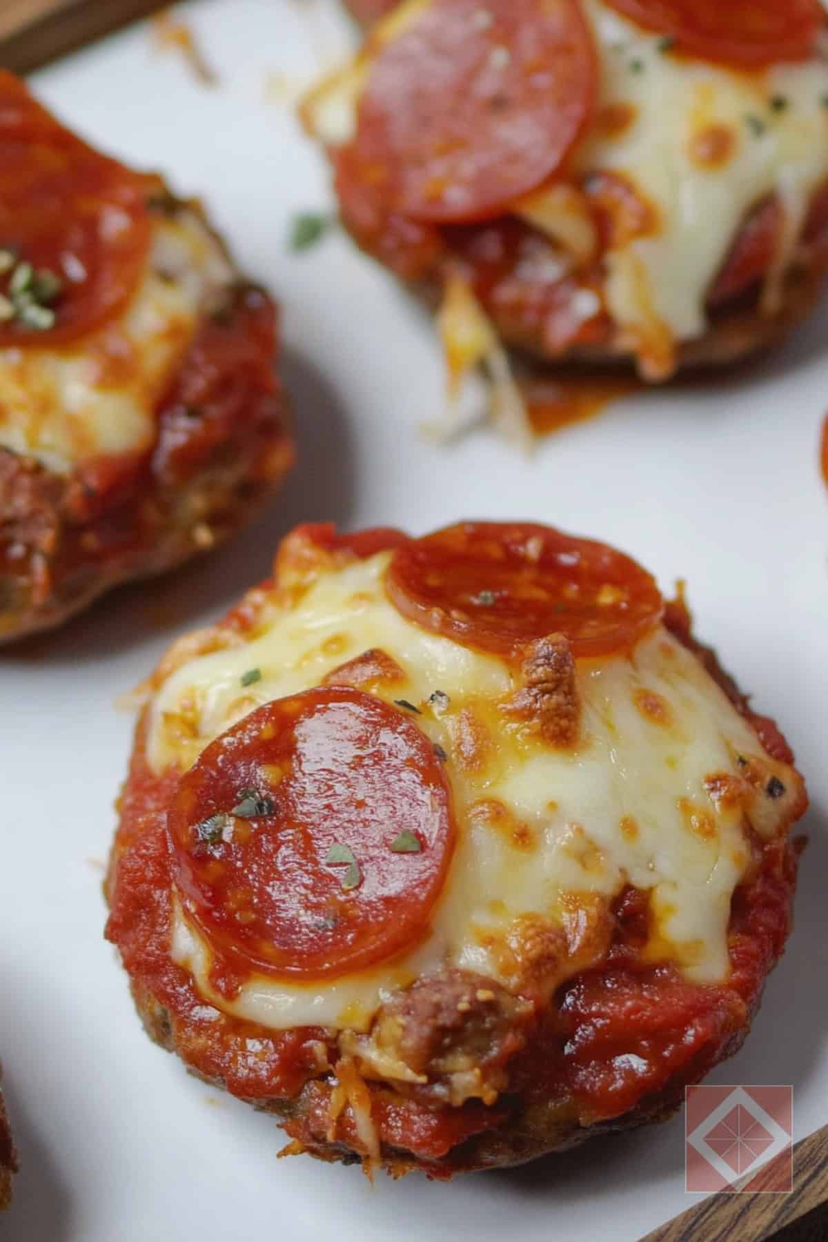 Sausage Crust Pizza Bites That Actually Keep You on Track for Keto 4 Sausage Crust Pizza Bites That Actually Keep You on Track for Keto - Low Carb Sausage Bites pin 2 midia