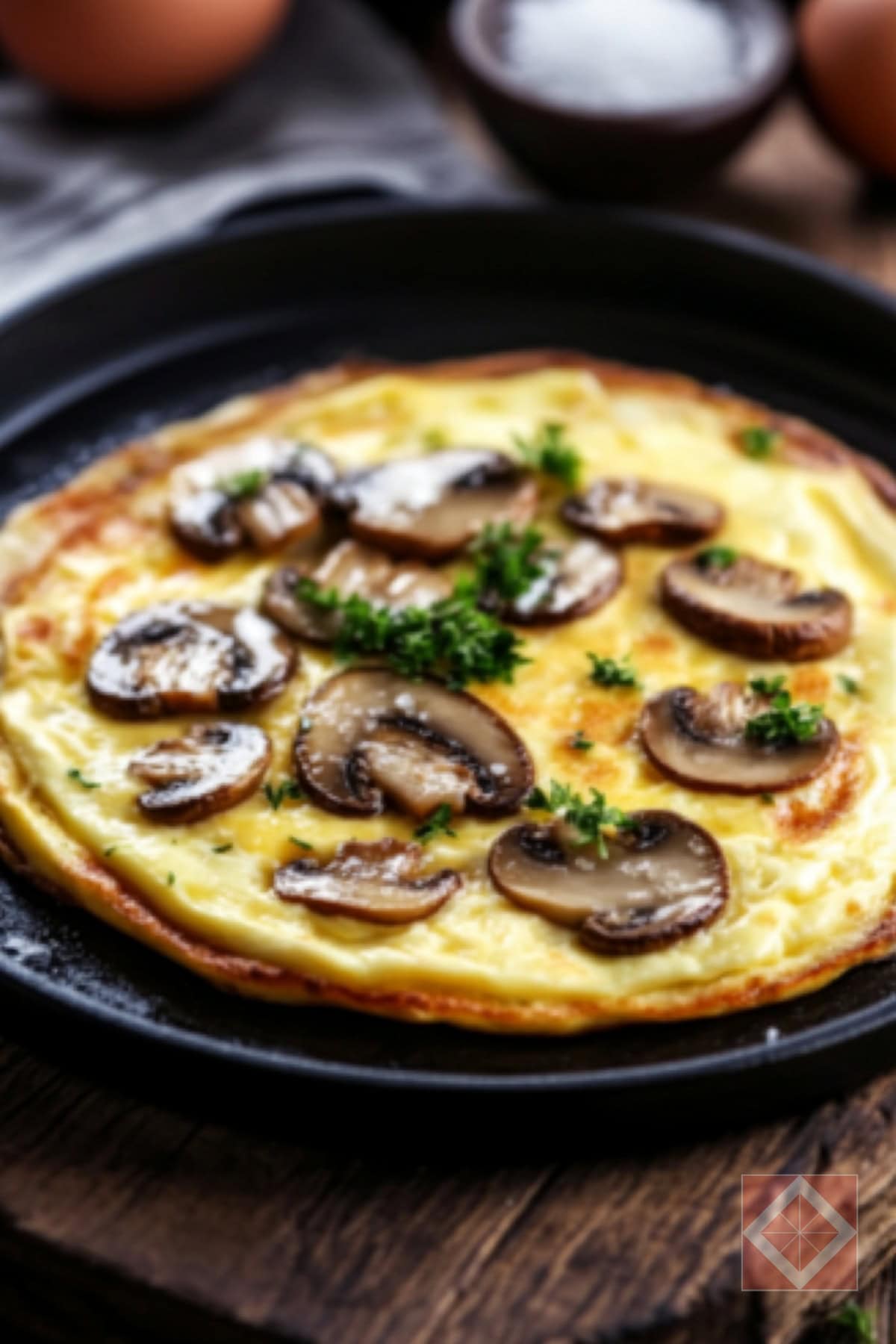 Make This High-Protein Mushroom & Cheese Omelet Fast 5 Make This High-Protein Mushroom & Cheese Omelet Fast - Make This High Protein Mushroom Cheese Omelet Fast pin 3 midia