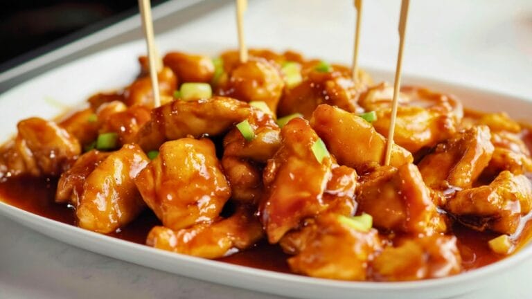 Instant Pot Mall-Style Bourbon Chicken 7 Instant Pot Mall-Style Bourbon Chicken - Mall Food Court Bourbon Chicken midia