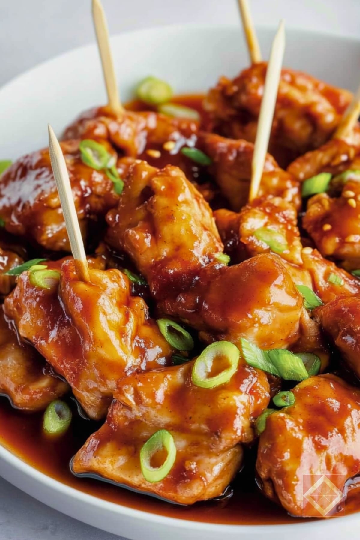 Instant Pot Mall-Style Bourbon Chicken 3 Instant Pot Mall-Style Bourbon Chicken - Mall Food Court Bourbon Chicken pin 2 midia