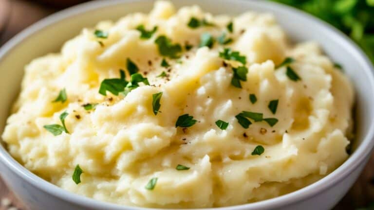 High-Protein Mashed Cauliflower with Butter - Mashed Cauliflower midia