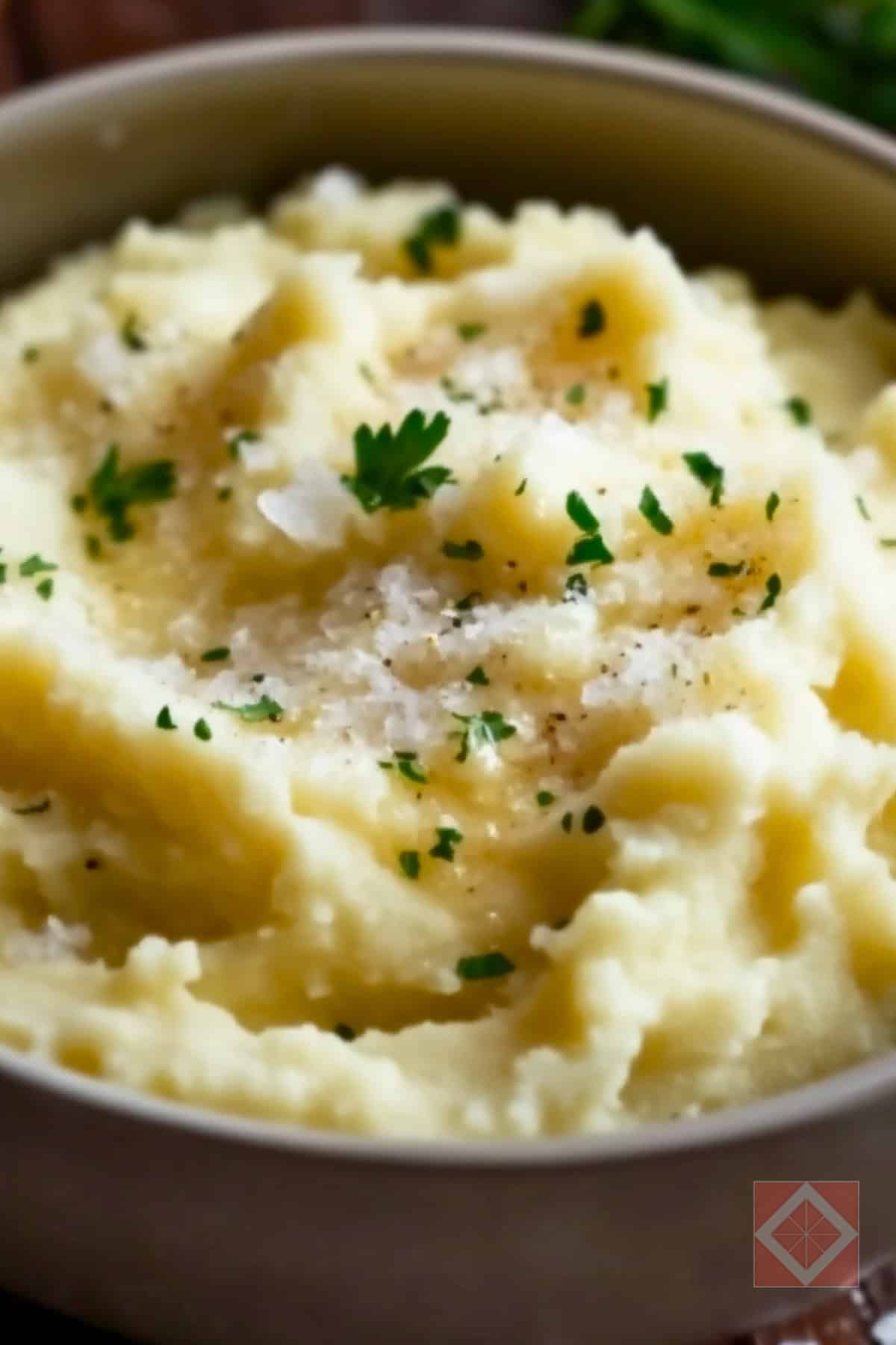 High-Protein Mashed Cauliflower with Butter 4 High-Protein Mashed Cauliflower with Butter - Mashed Cauliflower pin 2 midia