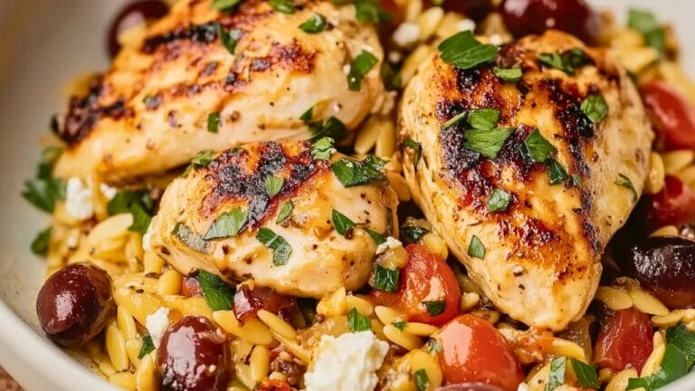 Homemade Mediterranean Chicken Recipe & Orzo for Family Dinner 10 Homemade Mediterranean Chicken Recipe & Orzo for Family Dinner - Mediterranean Chicken Recipe and Orzo midia