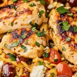Homemade Mediterranean Chicken Recipe & Orzo for Family Dinner 5 Homemade Mediterranean Chicken Recipe & Orzo for Family Dinner - Mediterranean Chicken Recipe and Orzo midia