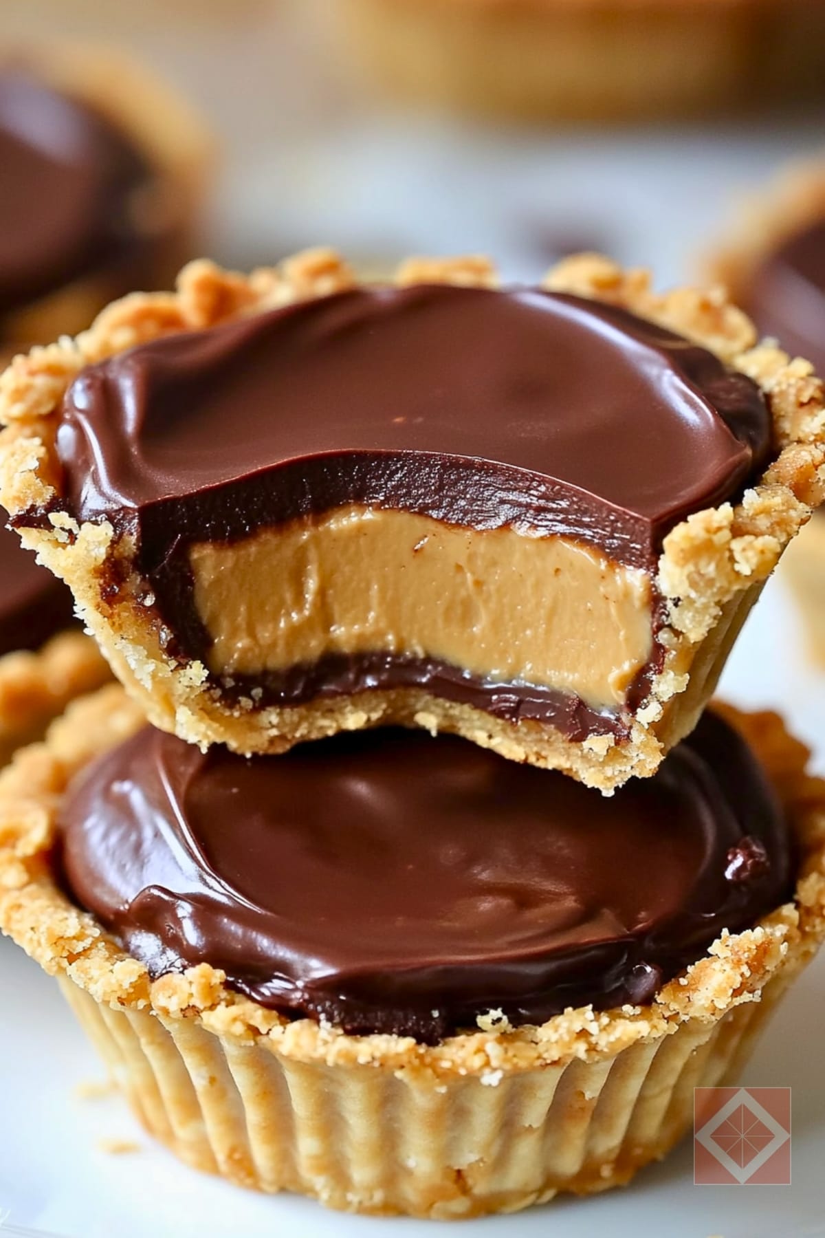 Easy Mini Chocolate Peanut Butter Pies Dessert Recipe Without Baking 4 Easy Mini Chocolate Peanut Butter Pies Dessert Recipe Without Baking - Mini Chocolate Peanut Butter Pies Dessert pin 2 midia