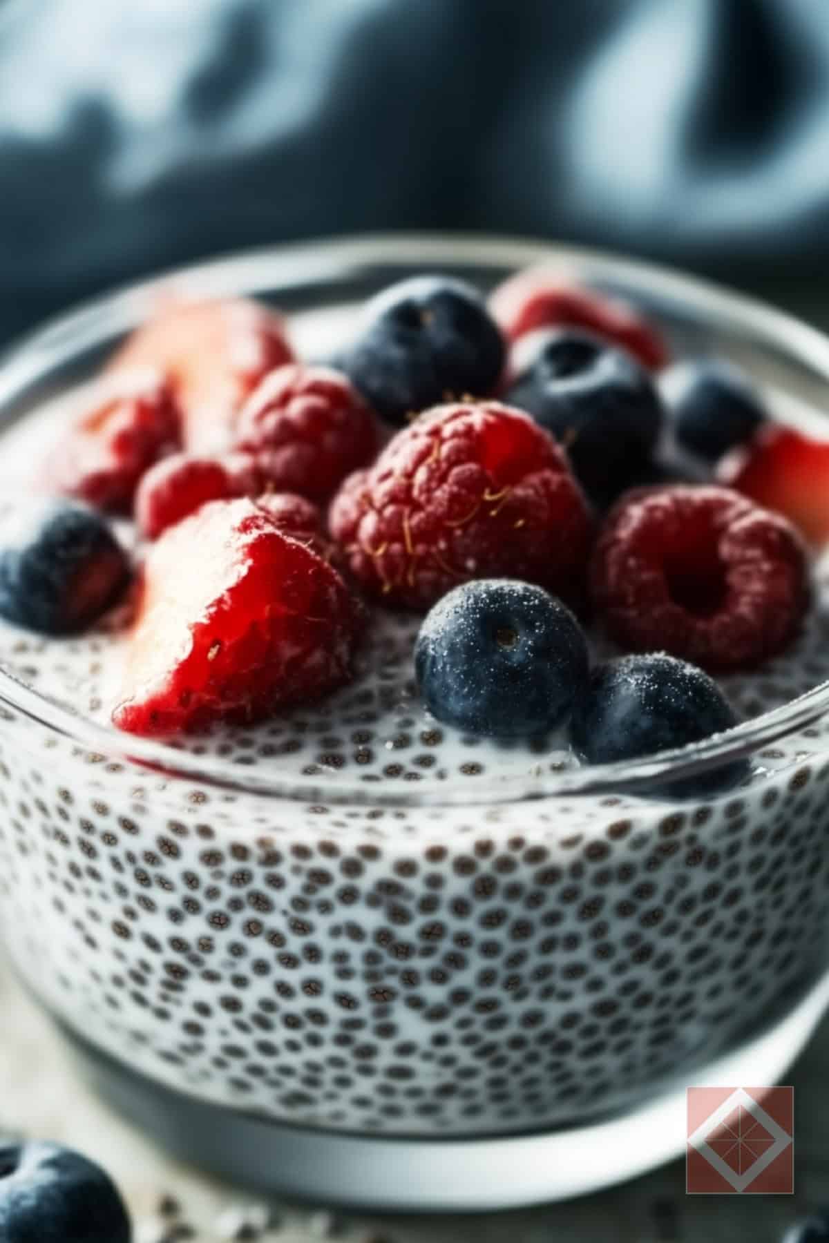 No-Cook Chia Pudding with Coconut & Vanilla 3 No-Cook Chia Pudding with Coconut & Vanilla - No Cook Chia Pudding with Coconut Vanilla pin 1 midia