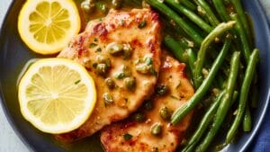 Best Pan-Seared Pork Cutlets with Lemon-Caper Green Beans for Two One-Pot Recipe 1 Best Pan-Seared Pork Cutlets with Lemon-Caper Green Beans for Two One-Pot Recipe - Pan Seared Pork Cutlets with Lemon Caper Green Beans midia