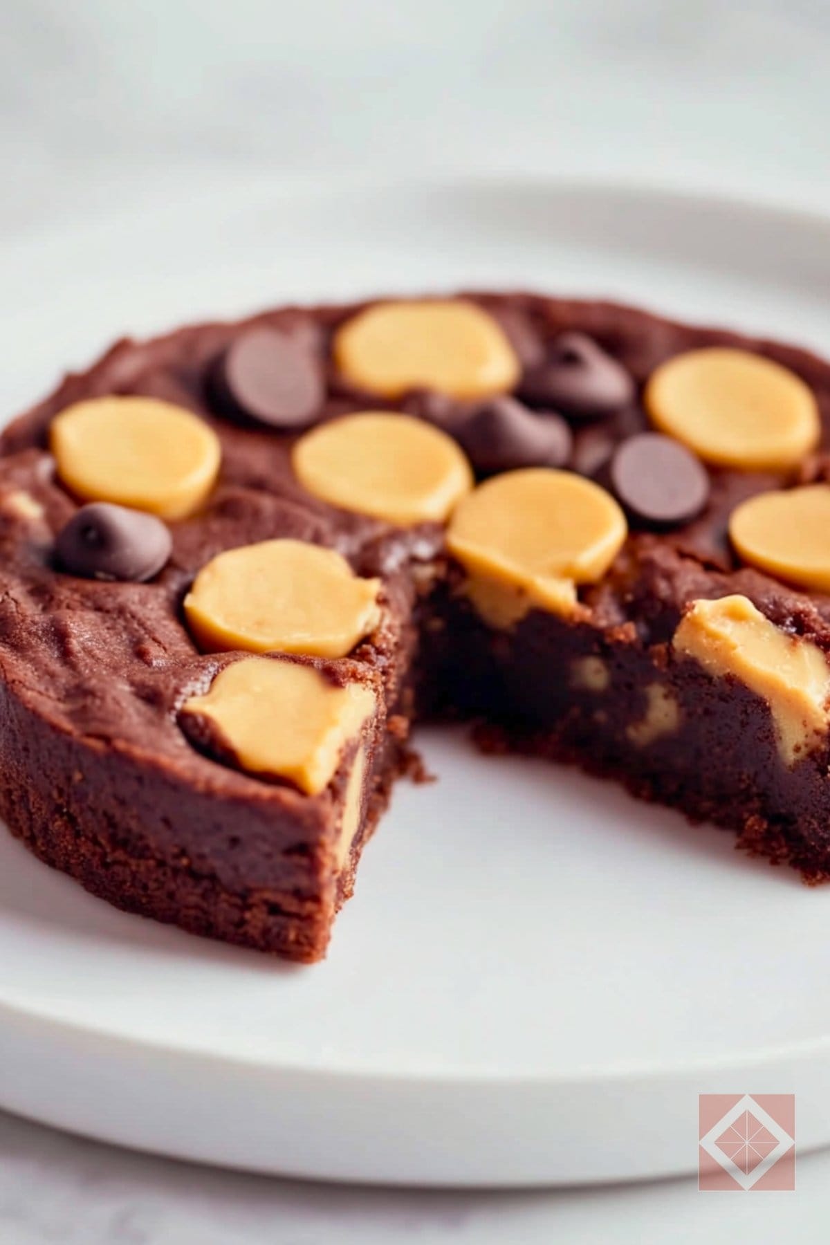 Instant Pot Peanut Butter Fudge Cookie Dough Tart 4 Instant Pot Peanut Butter Fudge Cookie Dough Tart - Peanut Butter Fudge Cookie Dough Tart pin 3 midia